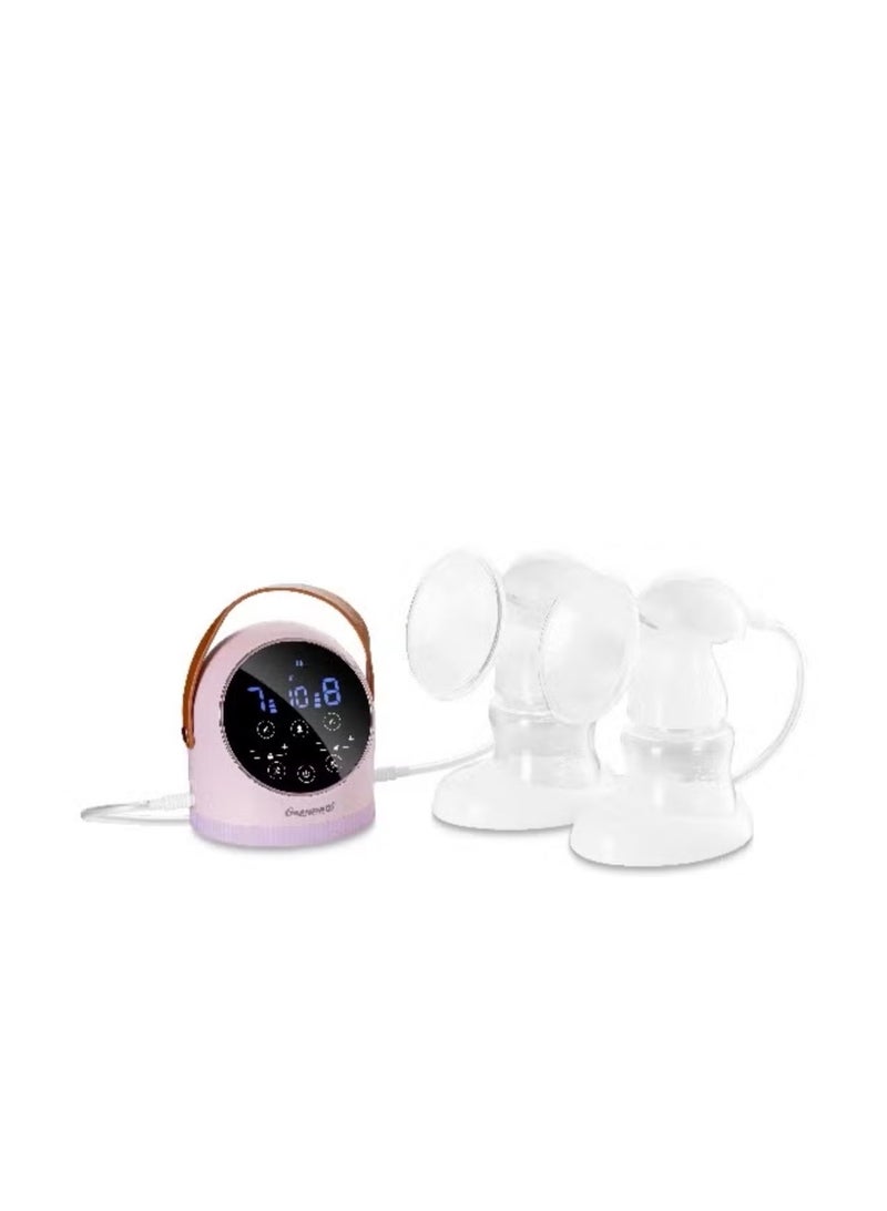 Granzia Doplafeed Double Electric Breast Pump – Independent Dual Suction Control, 3 Modes × 9 Levels, Rechargeable Battery, Night Light, Anti-Backflow System, Touch Panel, 2 Bottles & Carry Bag – 3-Year Warranty - Image 1